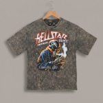 Acid-Wash Graphic Oversized T-Shirt