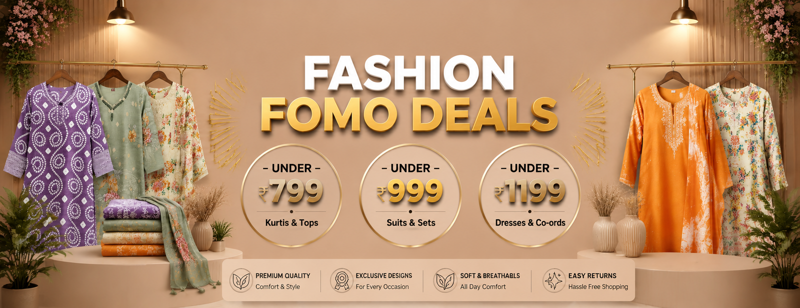 Fashion FOMO Deals Banner